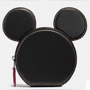 Coach Mickey Mouse Ears Coin Pouch